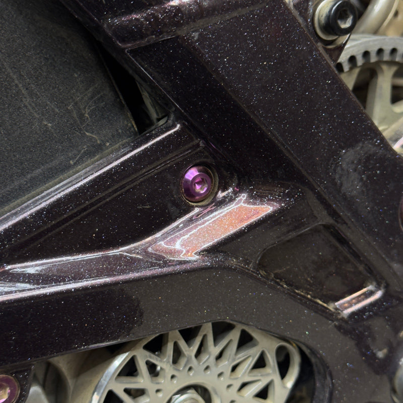Pink Battery Tray Bolts (Set of 2) ridemoda