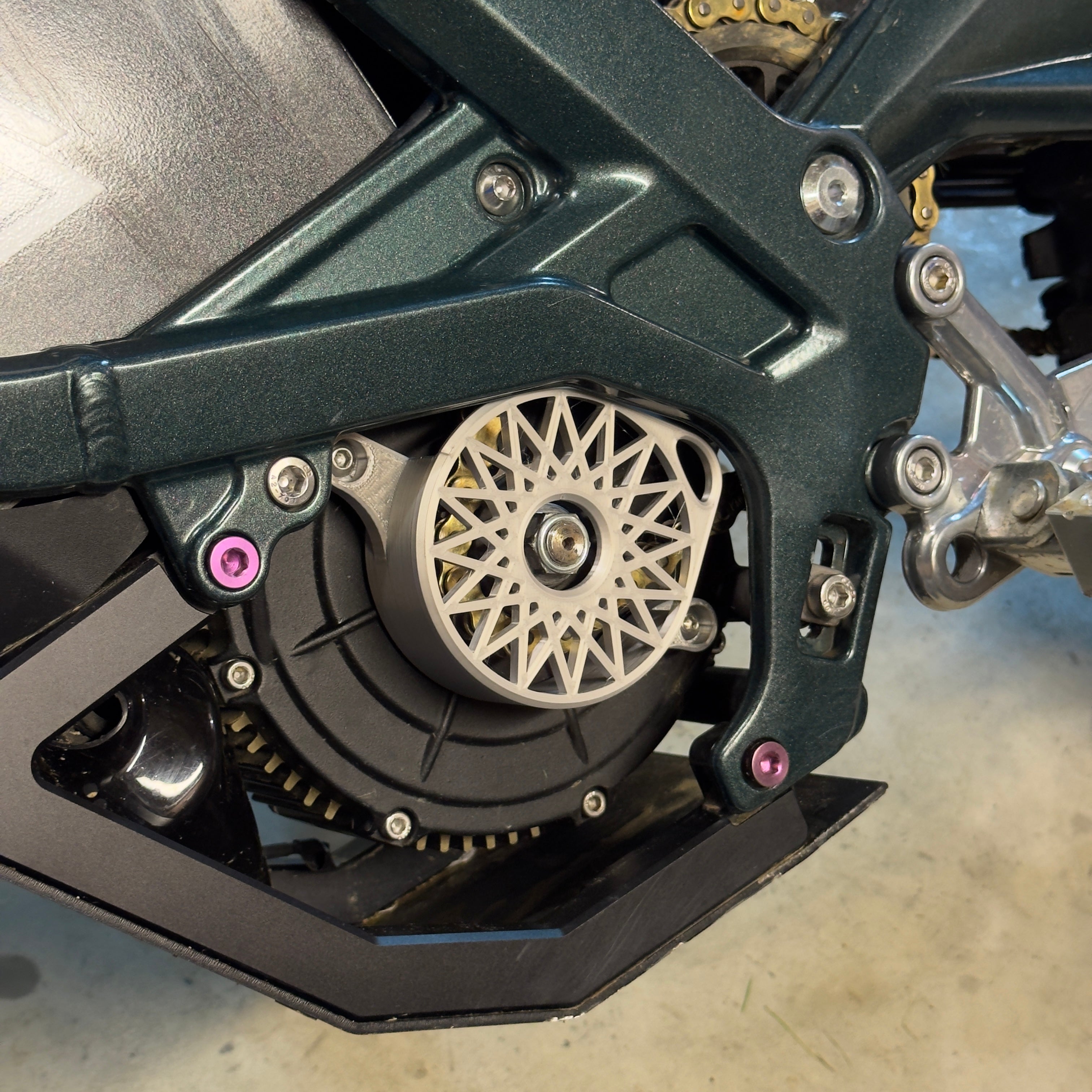 Surron LBX Plastic Motor Cover ridemoda