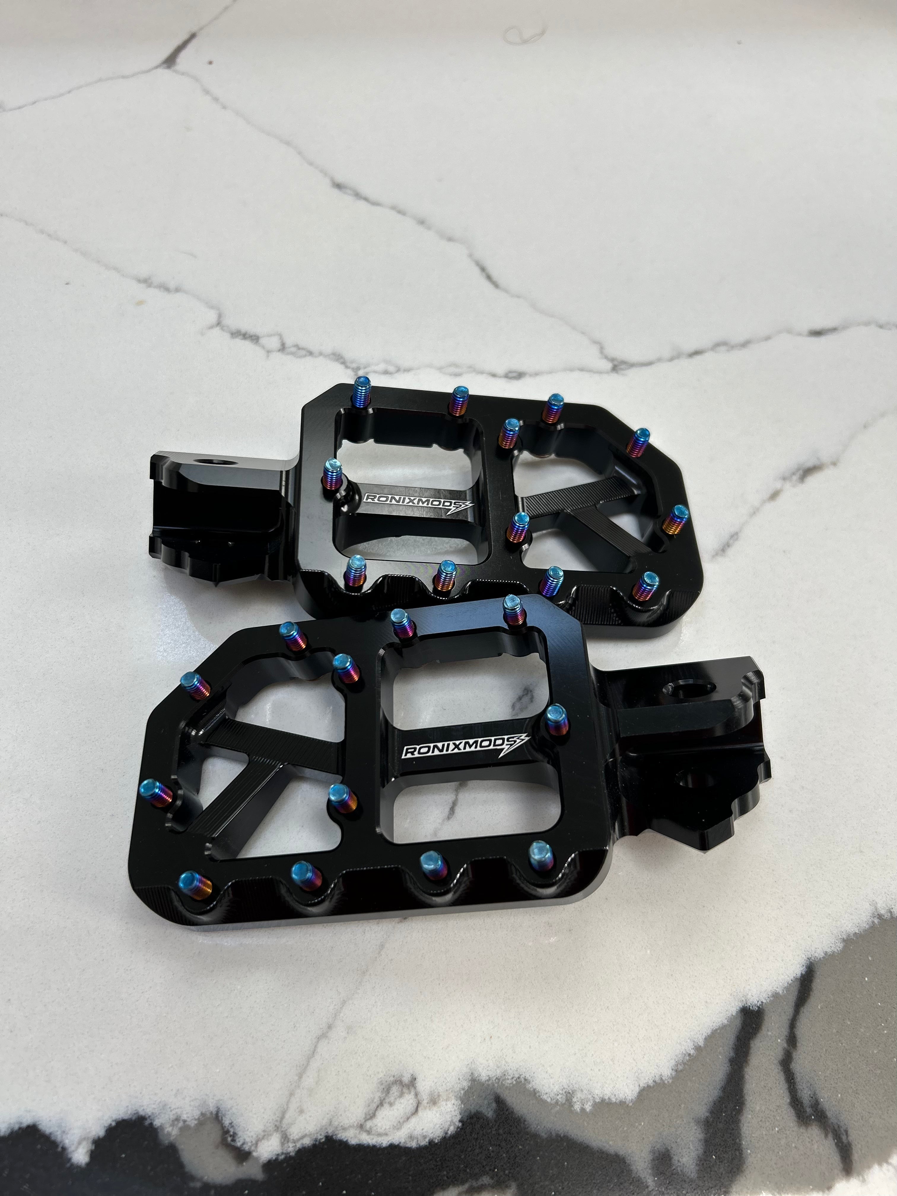 PRICKLY 'STYLE' Titanium Pegs For Your Emoto RonixMods