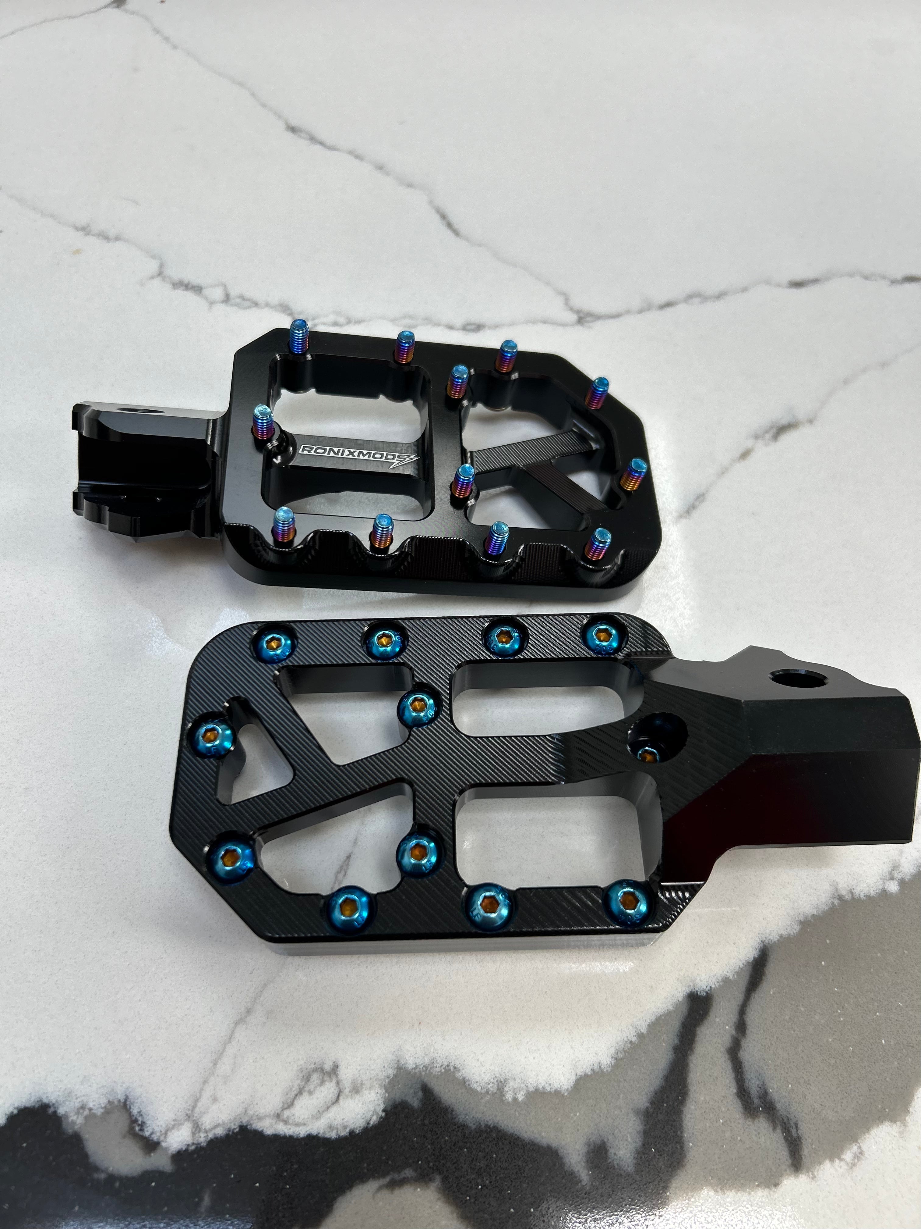 PRICKLY 'STYLE' Titanium Pegs For Your Emoto RonixMods