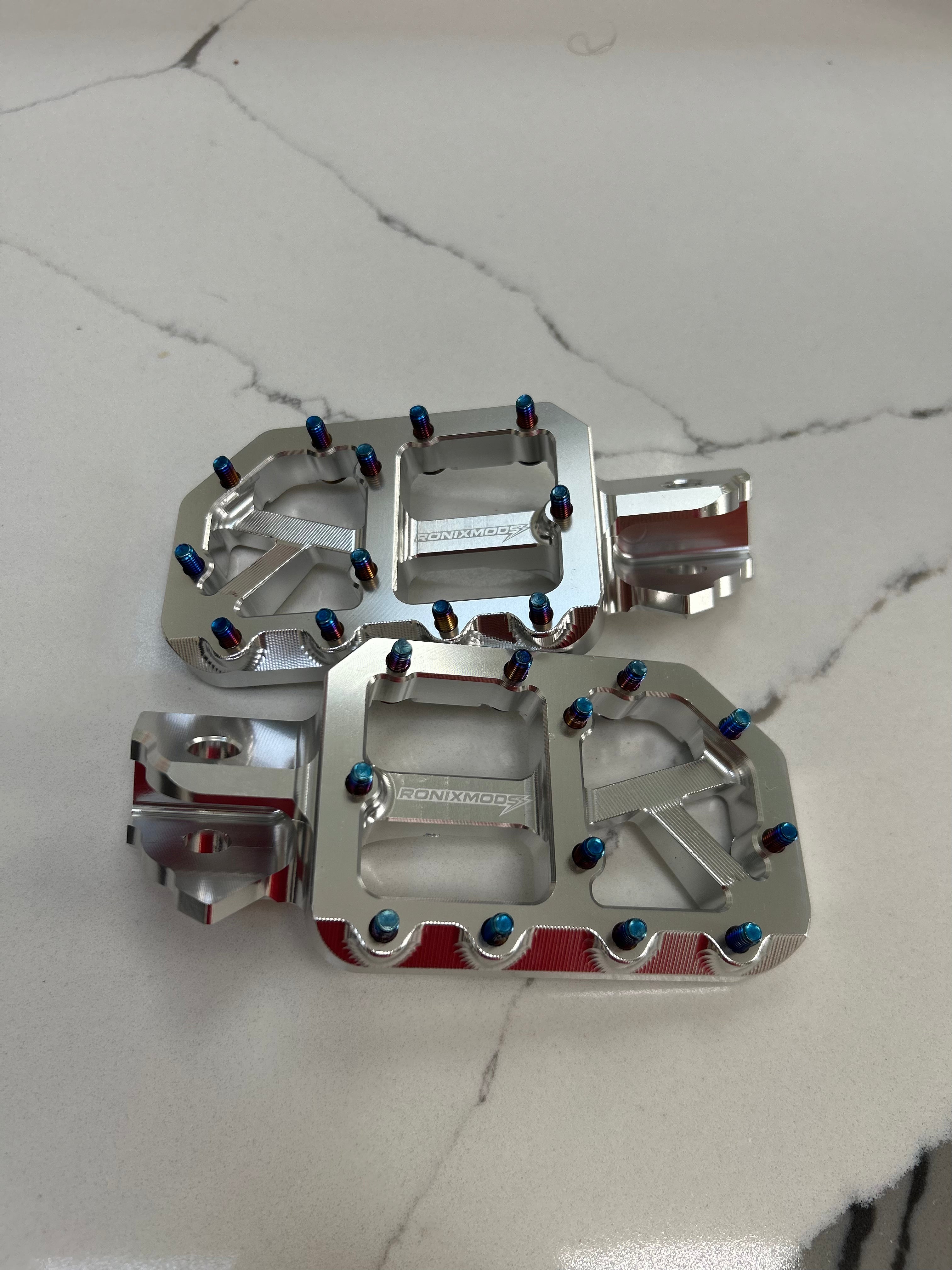 PRICKLY 'STYLE' Titanium Pegs For Your Emoto RonixMods