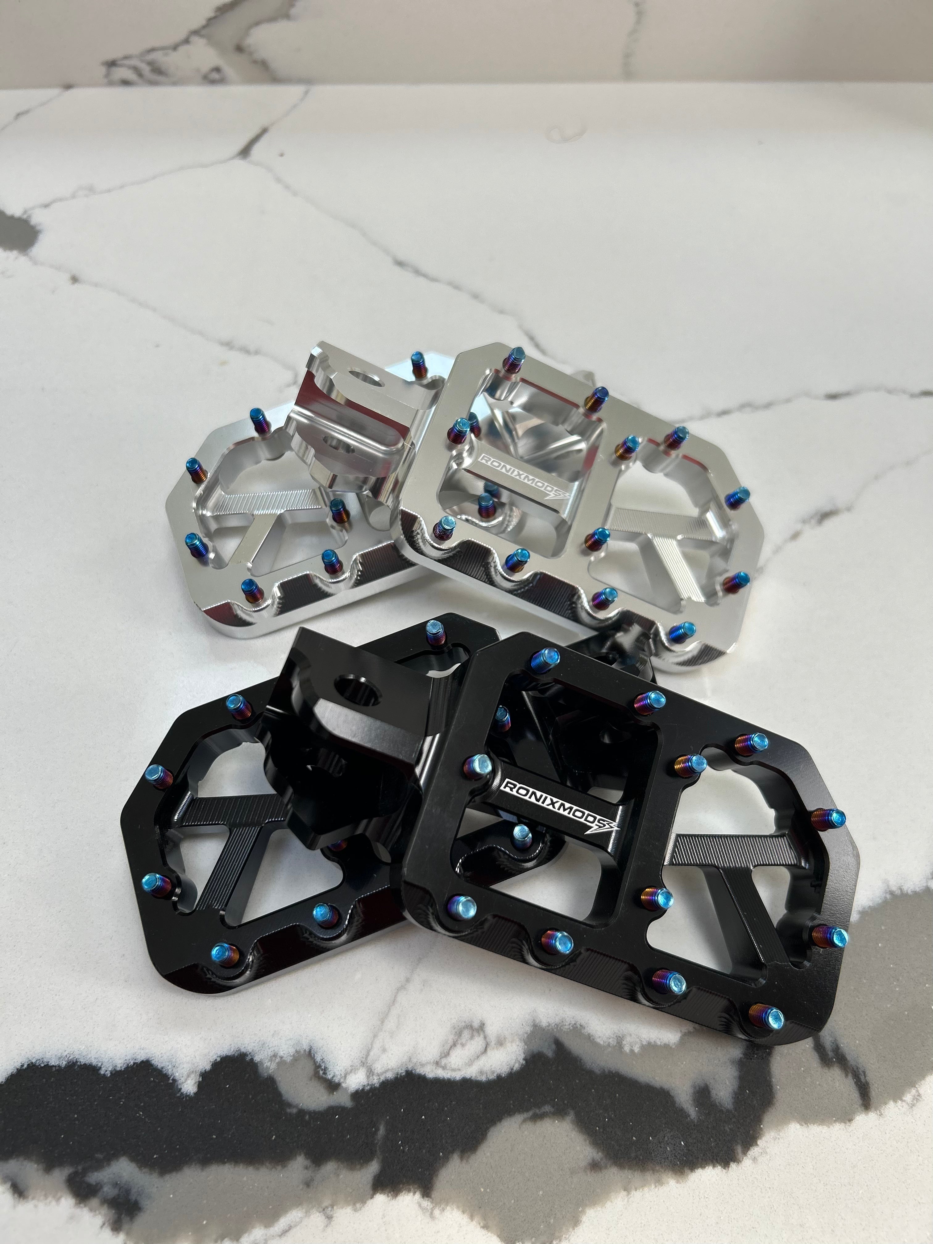 PRICKLY 'STYLE' Titanium Pegs For Your Emoto RonixMods