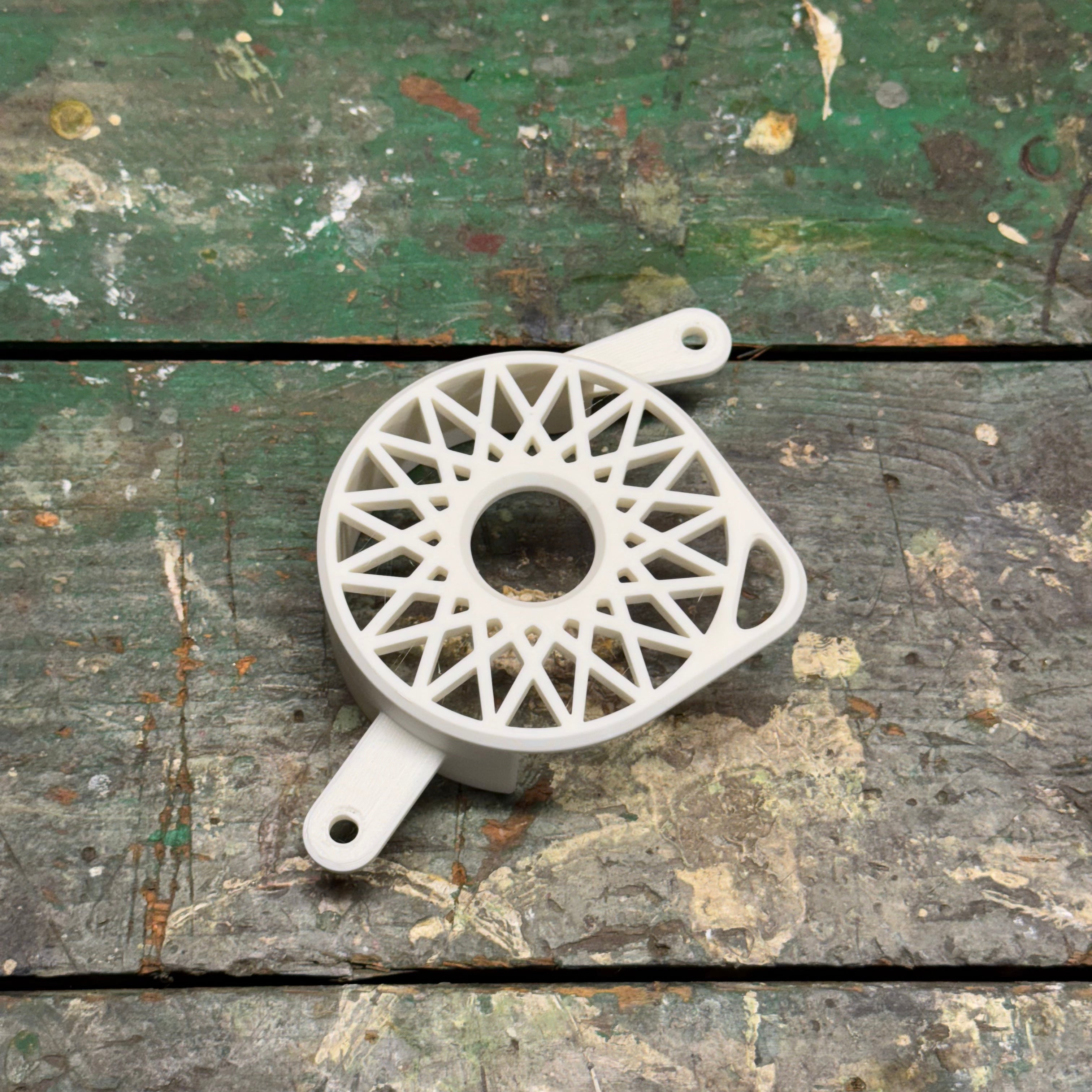 WHITE EDITION Plastic Motor Cover ridemoda