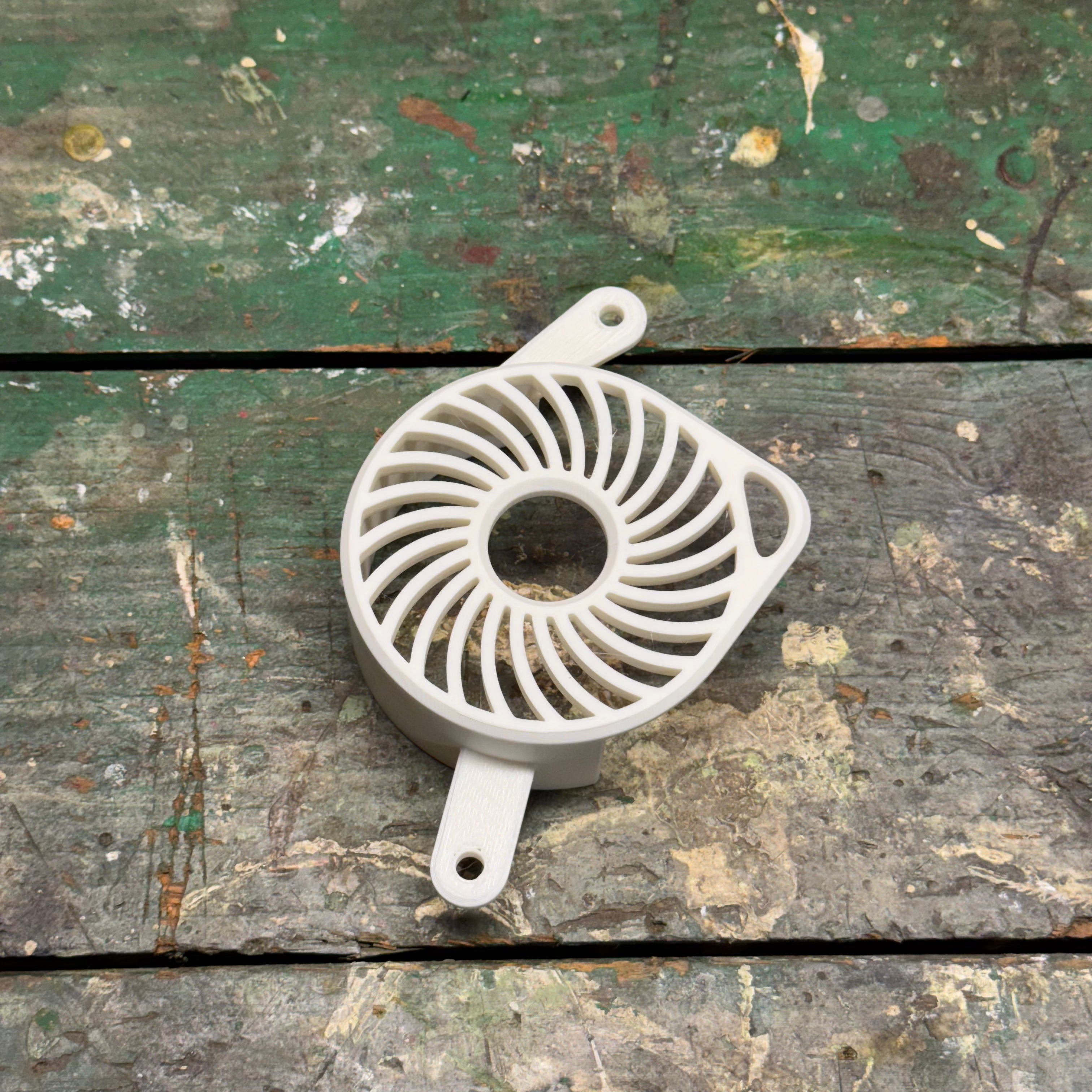 WHITE EDITION Plastic Motor Cover ridemoda