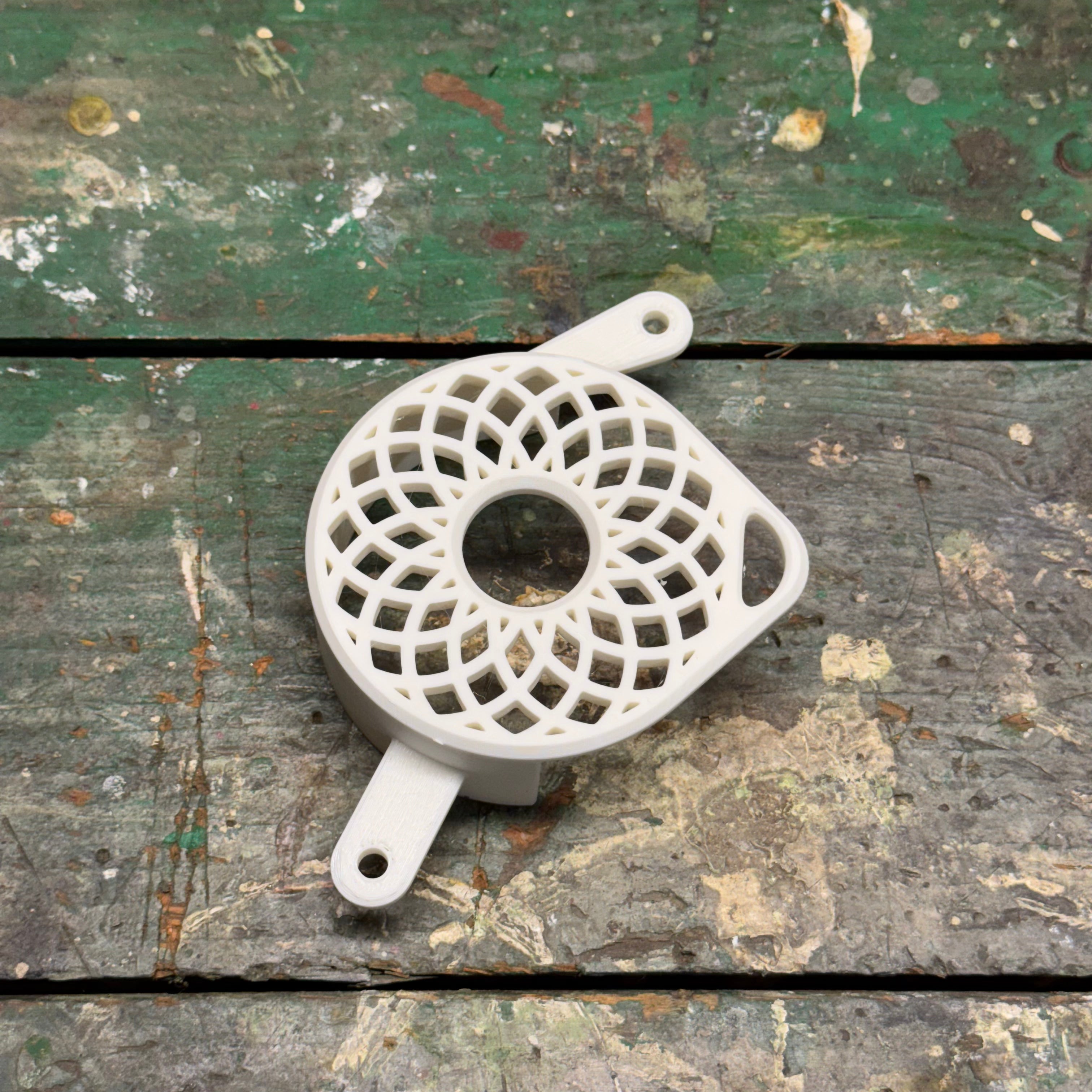 WHITE EDITION Plastic Motor Cover ridemoda