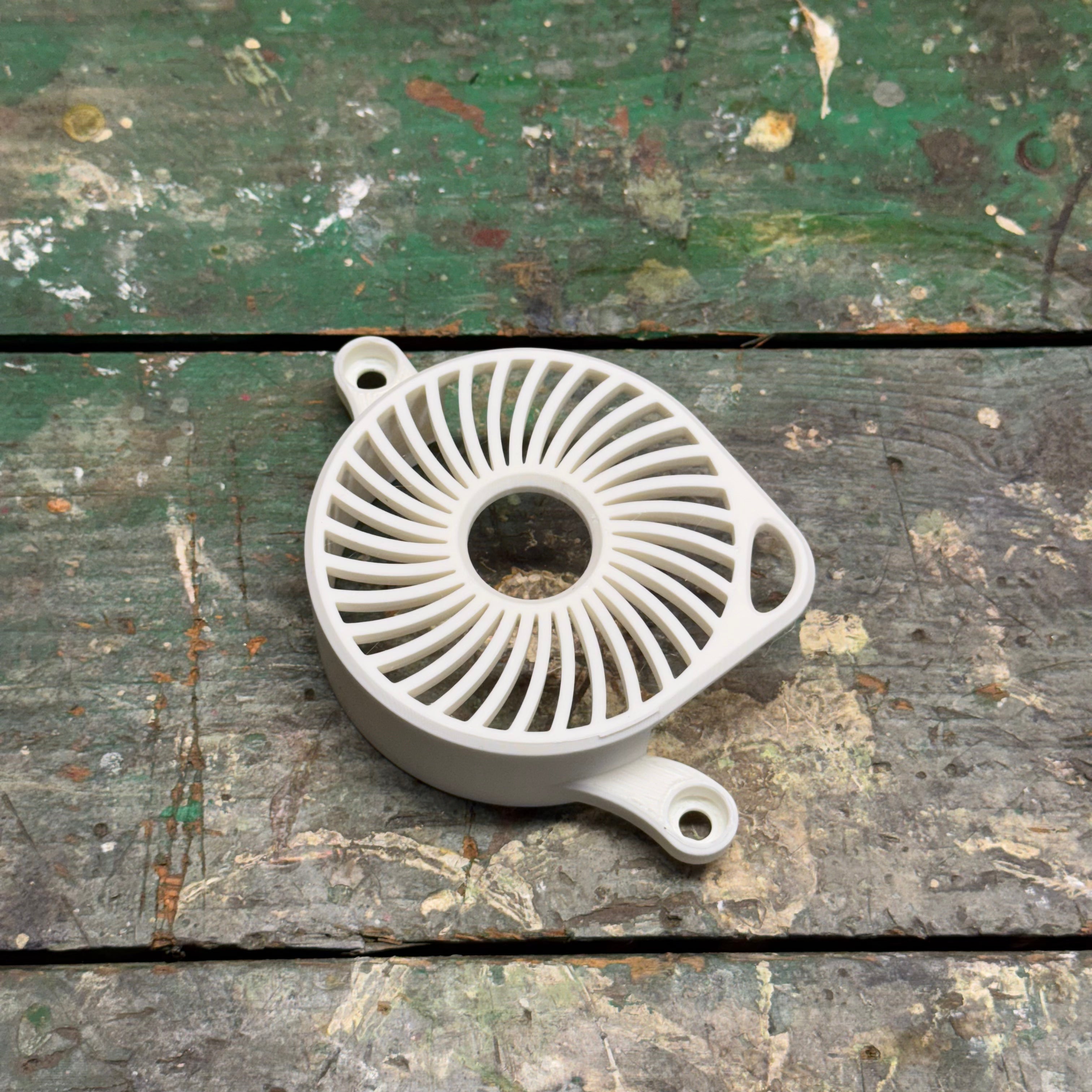 WHITE EDITION Plastic Motor Cover ridemoda