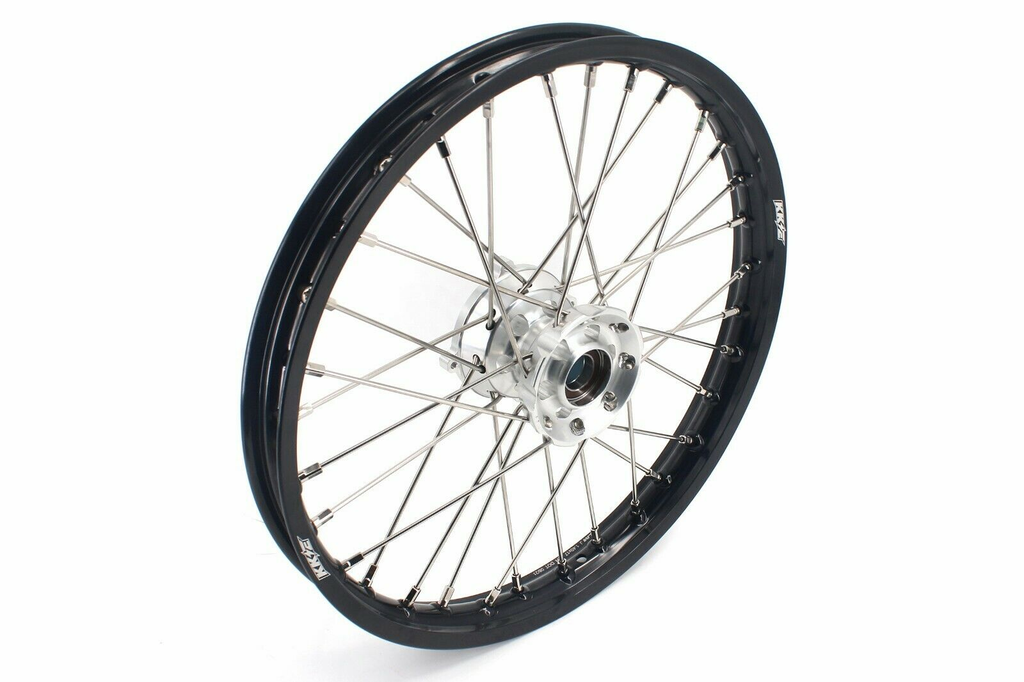 KKE 19"*1.6 & 16"*1.85 Kid's Big Wheels Fit KTM SX 85 Husqvarna TC85 GAS GAS MC85 2021-2024 Silver Hub KKE Racing