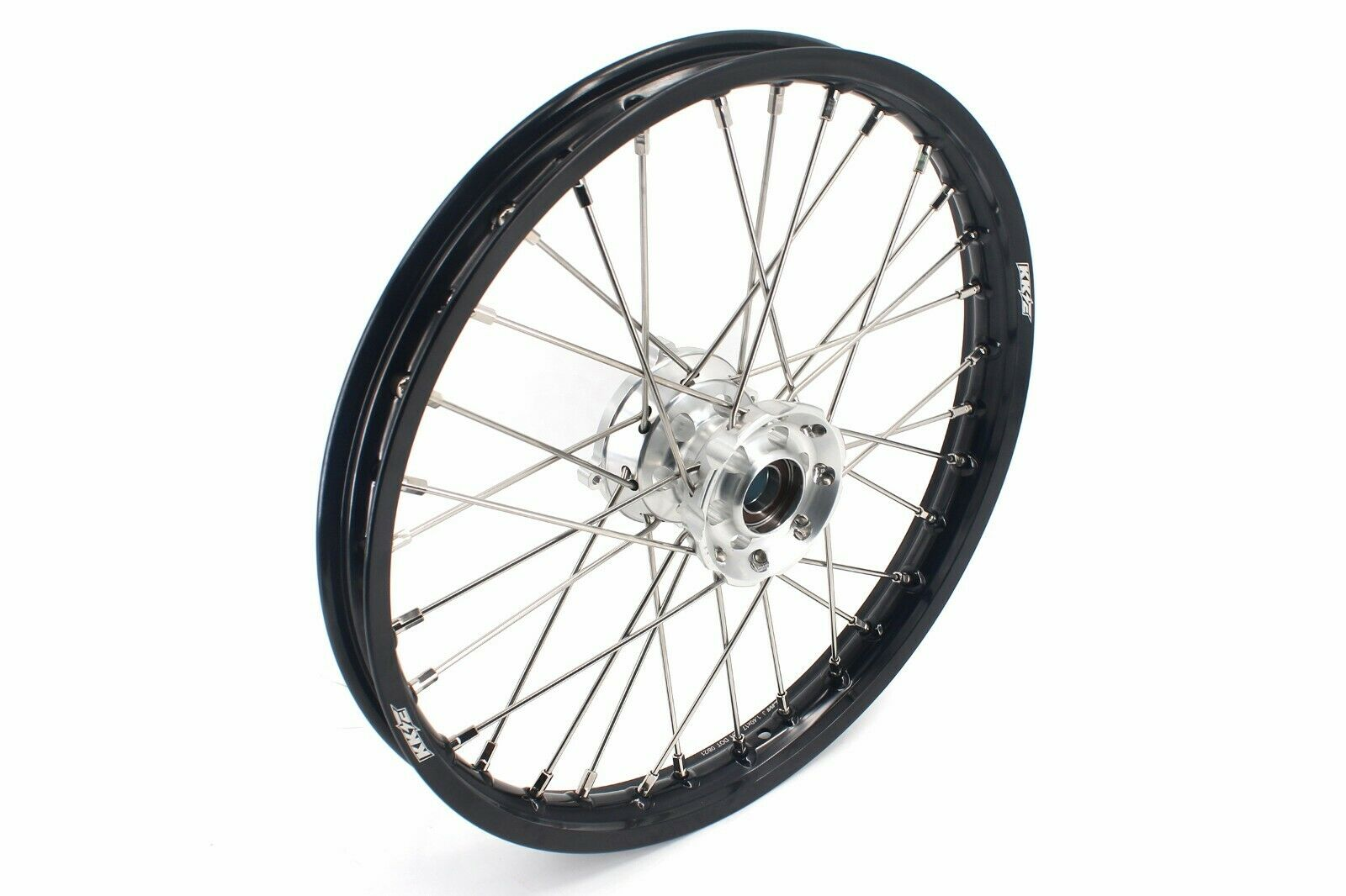 KKE 19"*1.6 & 16"*1.85 Kid's Big Wheels Fit KTM SX 85 Husqvarna TC85 GAS GAS MC85 2021-2024 Silver Hub KKE Racing