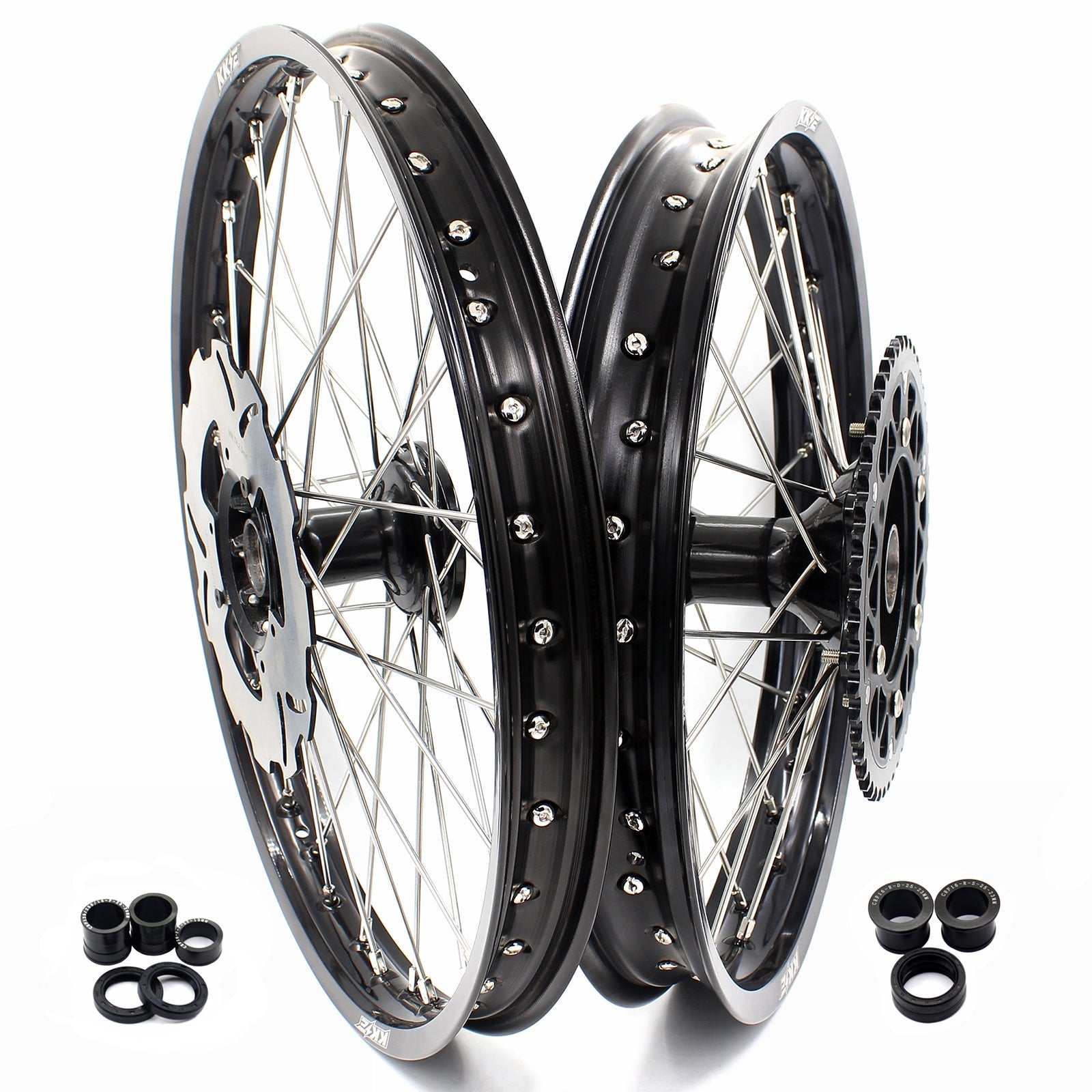 KKE 21" 19" CRF250R CRF450R 2015-2025 For HONDA MX Casting Wheels Rims Set Different Color Comb Available KKE Racing
