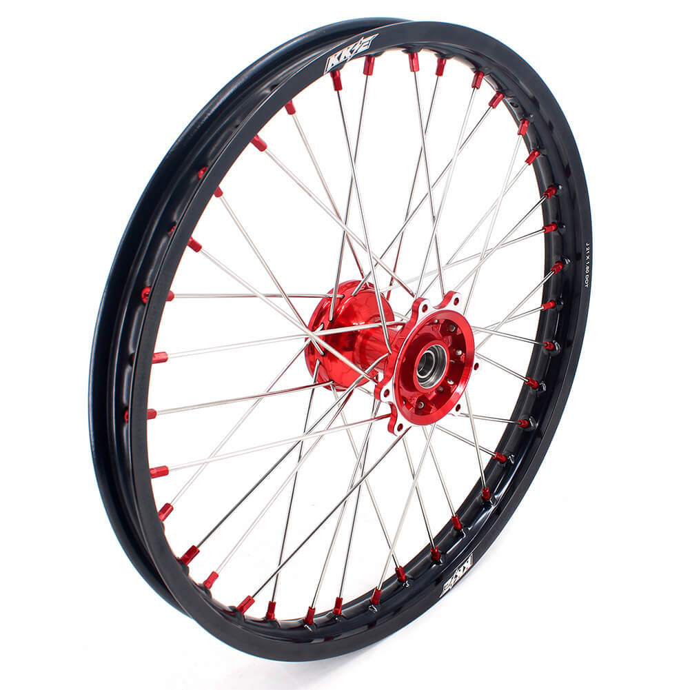 KKE 21" 18" or 21" 19" Cast Hub Billet Rims For HONDA CRF250R 2004-2013 CRF450R CR125R CR250R 2002-2013 KKE Racing