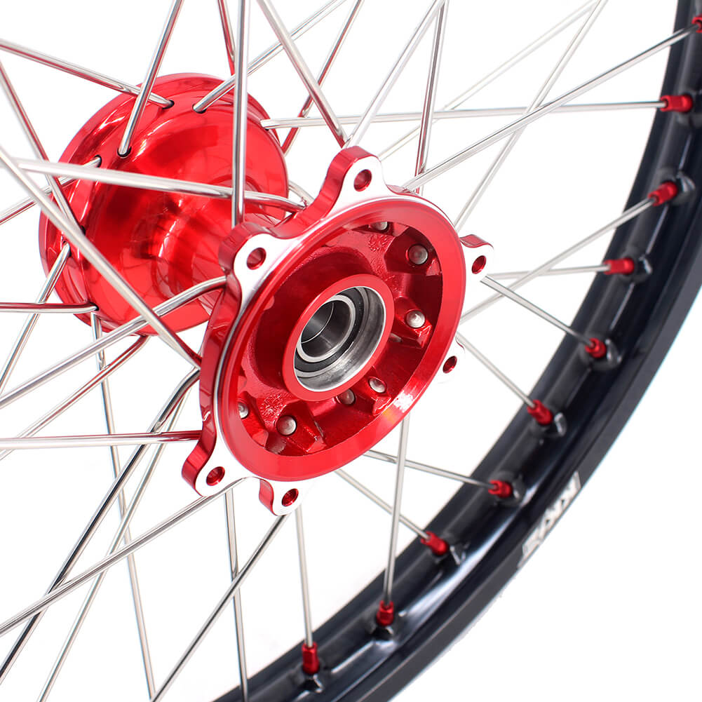 KKE 21" 18" or 21" 19" Cast Hub Billet Rims For HONDA CRF250R 2004-2013 CRF450R CR125R CR250R 2002-2013 KKE Racing