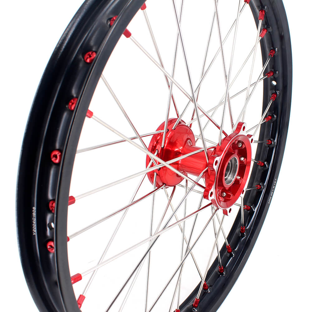 KKE 21" 18" or 21" 19" Cast Hub Billet Rims For HONDA CRF250R 2004-2013 CRF450R CR125R CR250R 2002-2013 KKE Racing