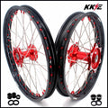 KKE 21" 18" or 21" 19" Cast Hub Billet Rims For HONDA CRF250R 2004-2013 CRF450R CR125R CR250R 2002-2013 KKE Racing