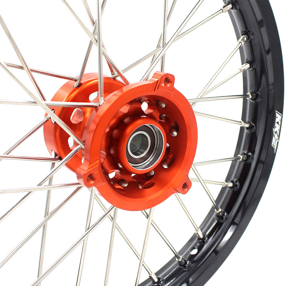 KKE 14"*1.4/12"*1.6 Kid's Small Wheels Rims Set Fit KTM SX 65 2002-2024 KKE Racing