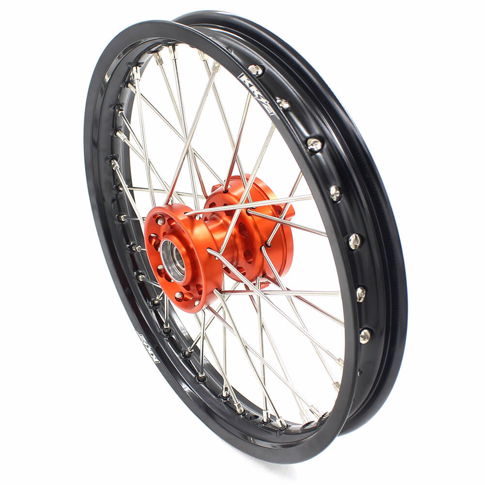 KKE 14"*1.4/12"*1.6 Kid's Small Wheels Rims Set Fit KTM SX 65 2002-2024 KKE Racing