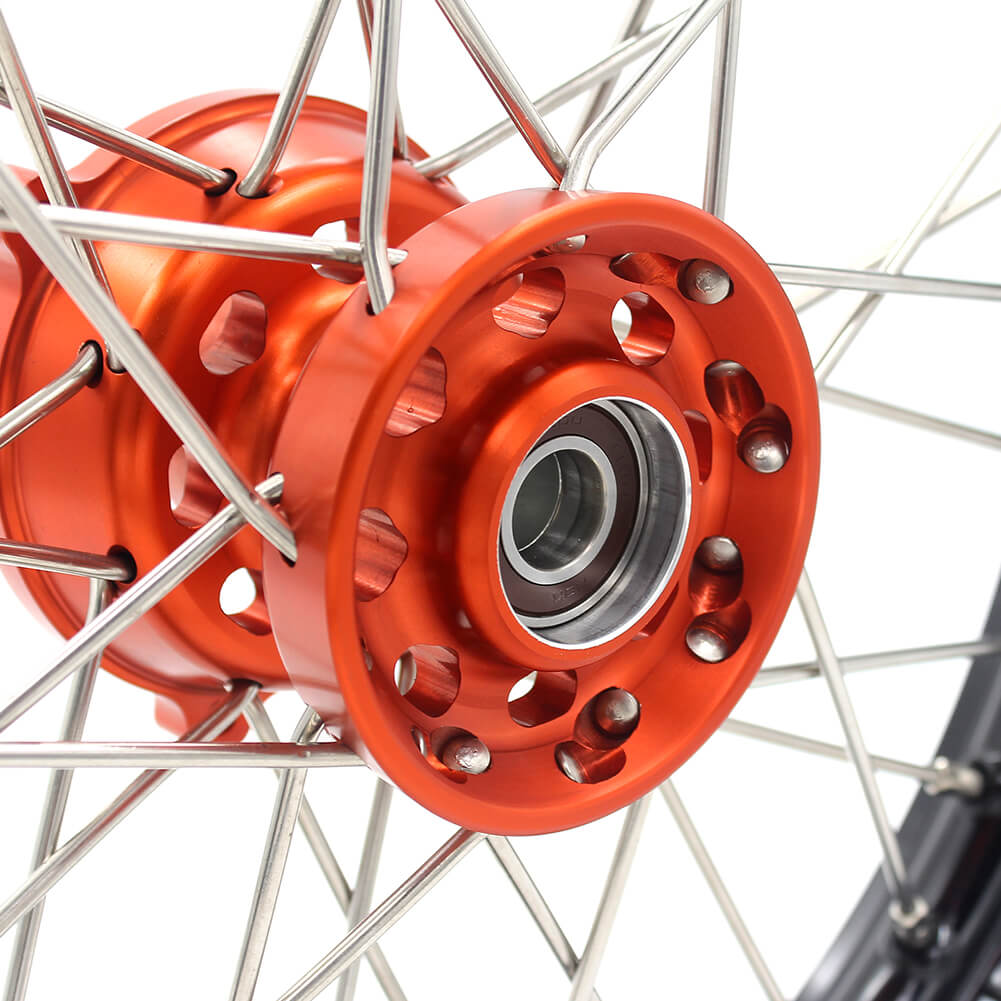KKE 14"*1.4/12"*1.6 Kid's Small Wheels Rims Set Fit KTM SX 65 2002-2024 KKE Racing