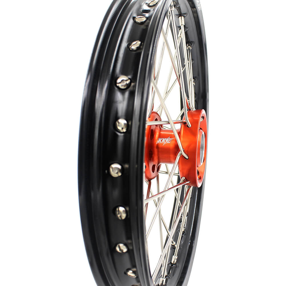 KKE 14"*1.4/12"*1.6 Kid's Small Wheels Rims Set Fit KTM SX 65 2002-2024 KKE Racing