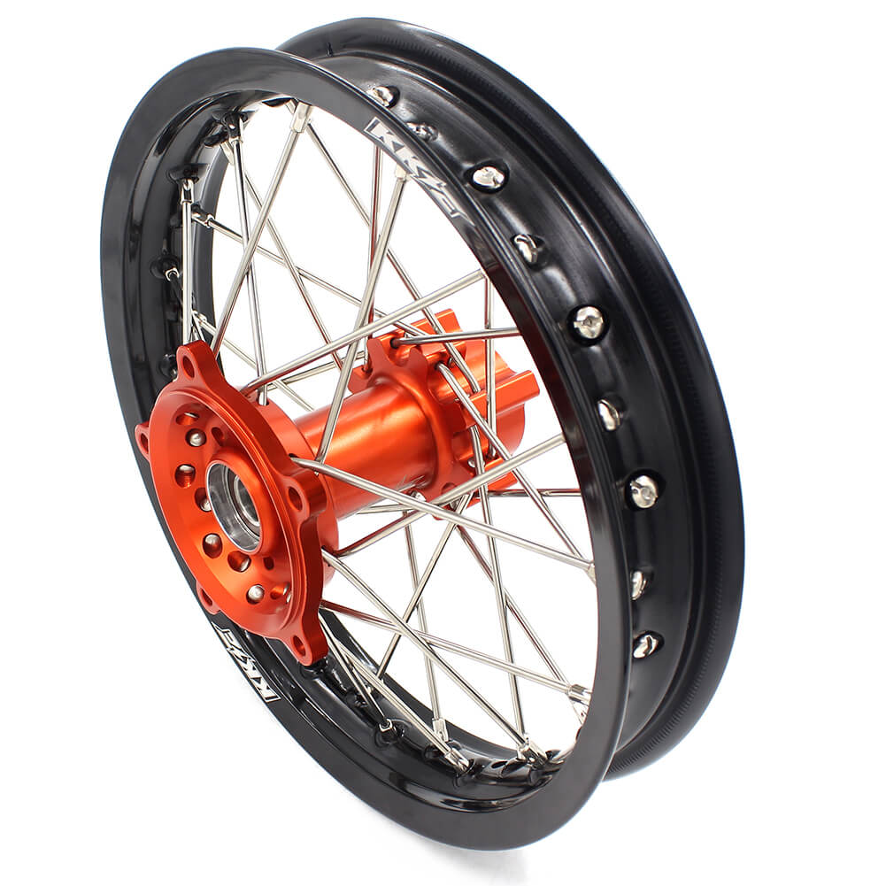 KKE 14"*1.4/12"*1.6 Kid's Small Wheels Rims Set Fit KTM SX 65 2002-2024 KKE Racing