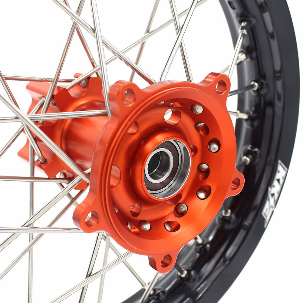 KKE 14"*1.4/12"*1.6 Kid's Small Wheels Rims Set Fit KTM SX 65 2002-2024 KKE Racing