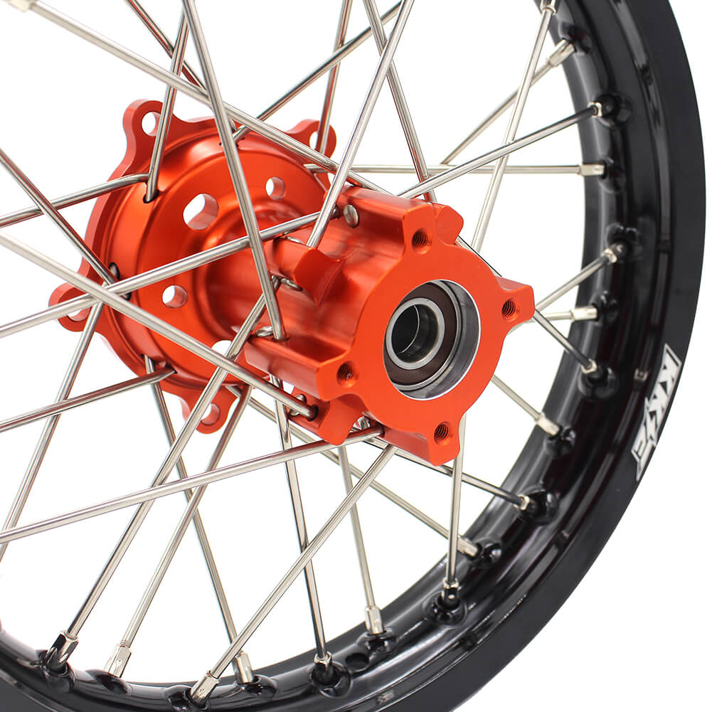 KKE 14"*1.4/12"*1.6 Kid's Small Wheels Rims Set Fit KTM SX 65 2002-2024 KKE Racing