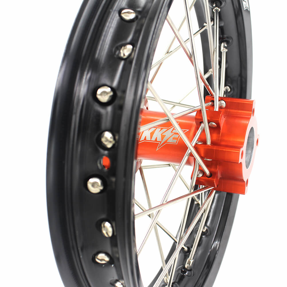 KKE 14"*1.4/12"*1.6 Kid's Small Wheels Rims Set Fit KTM SX 65 2002-2024 KKE Racing