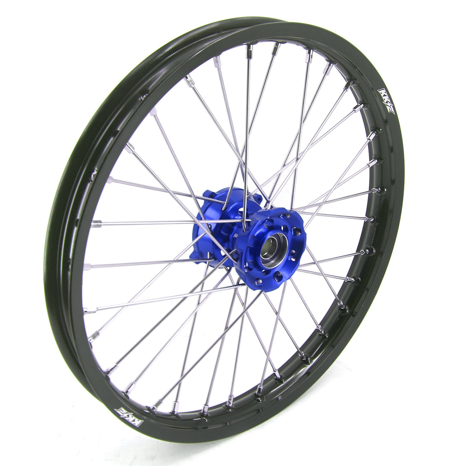 KKE 19/16 Factory Size Kids Big Wheels Rims Fit KTM SX 85 2025-2026 Husqvarna TC 85 Blue KKE Racing
