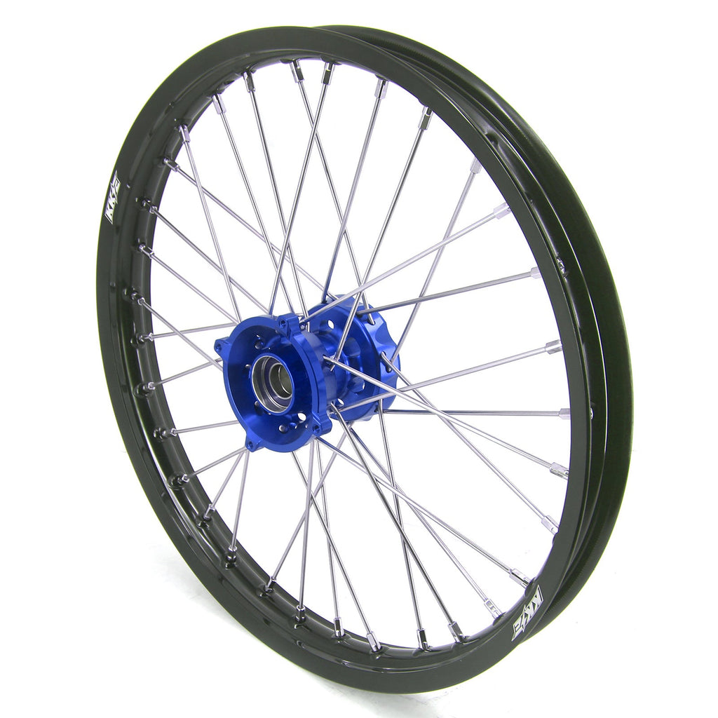 KKE 17/14 Factory Size Kids Big Wheels Rims Fit KTM SX 85 2025 Husqvarna TC85 2025-2026 Blue KKE Racing
