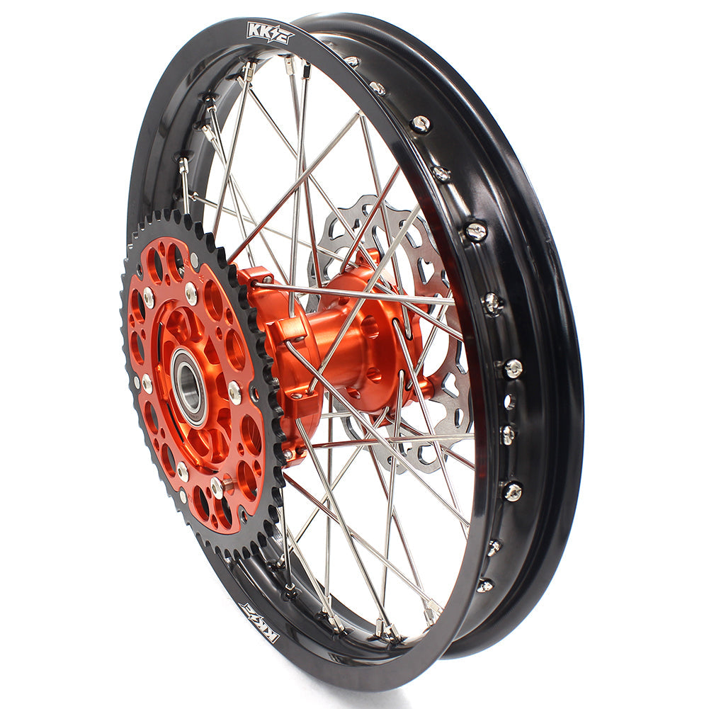 KKE 18×2.15 Inch Rear CUSH Drive Wheel For KTM EXC EXC-F EXC-W 125-530CC 2003-2024 KKE Racing