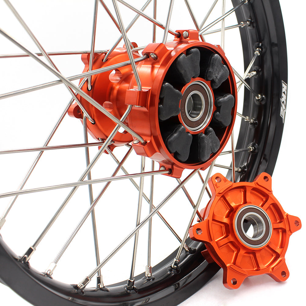 KKE 18×2.15 Inch Rear CUSH Drive Wheel For KTM EXC EXC-F EXC-W 125-530CC 2003-2024 KKE Racing