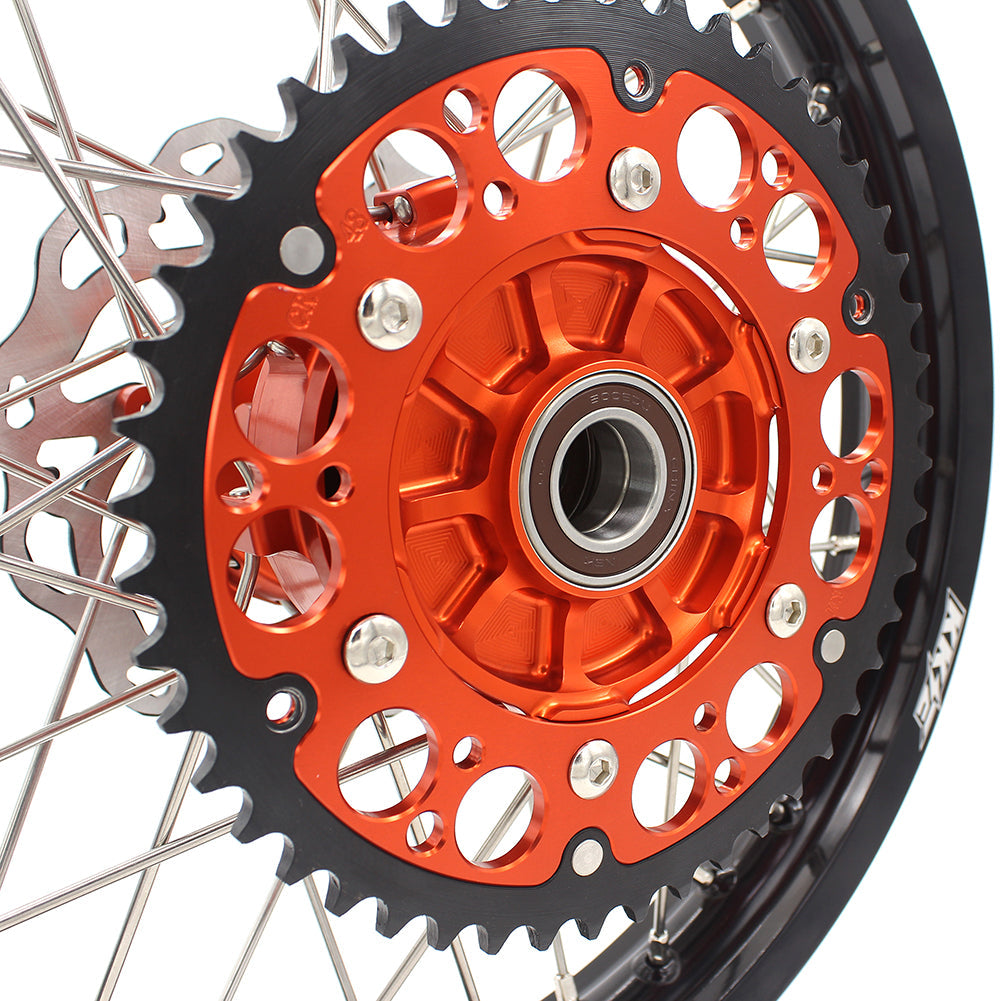 KKE 18×2.15 Inch Rear CUSH Drive Wheel For KTM EXC EXC-F EXC-W 125-530CC 2003-2024 KKE Racing