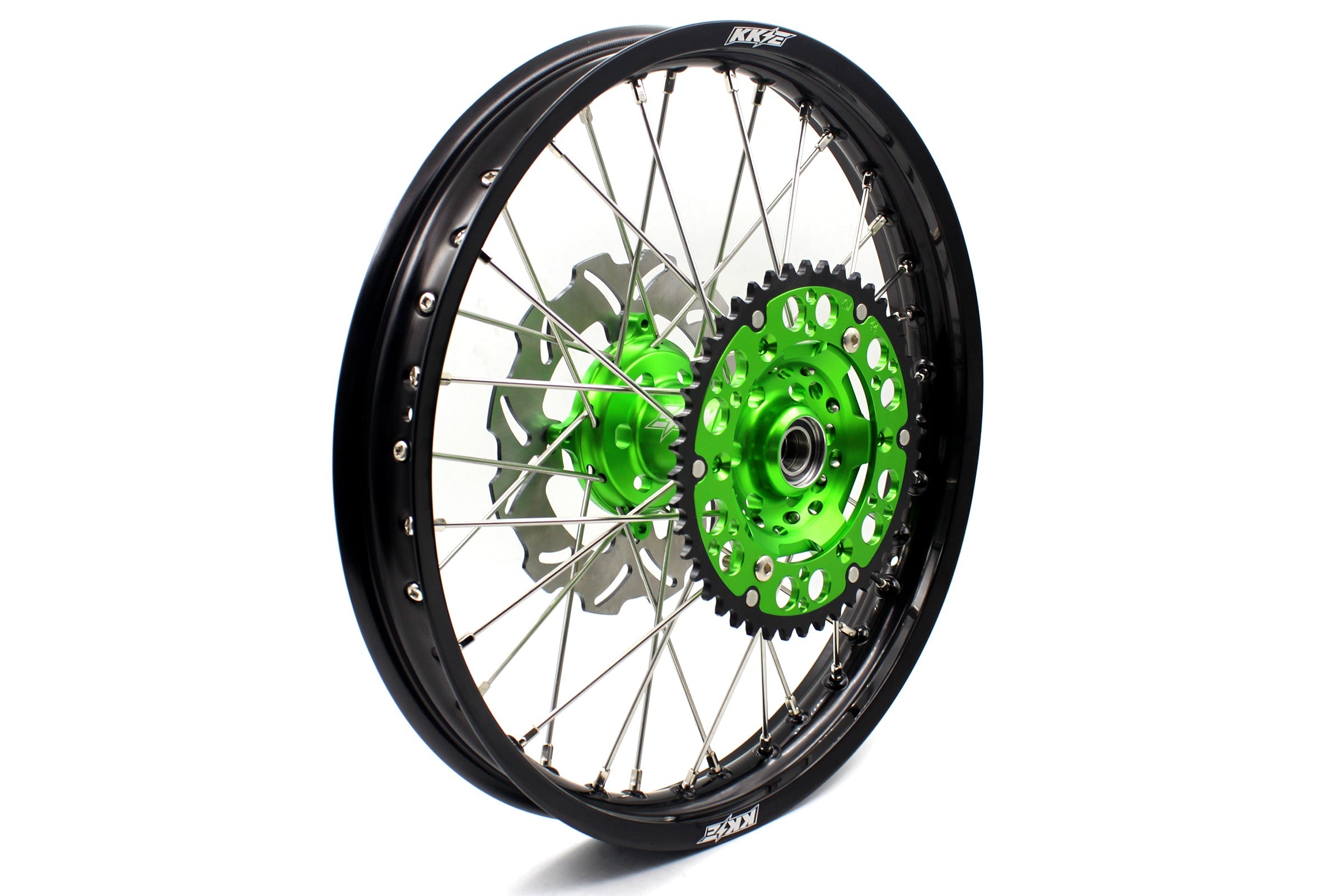 KKE 19×2.15 For KAWASAKI KX125 KX250 KX250F KX450F Rear Spoke Wheels Rims KKE Racing