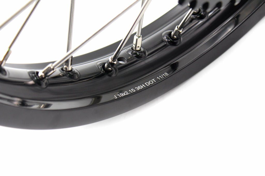 KKE 19×2.15 For KAWASAKI KX125 KX250 KX250F KX450F Rear Spoke Wheels Rims KKE Racing