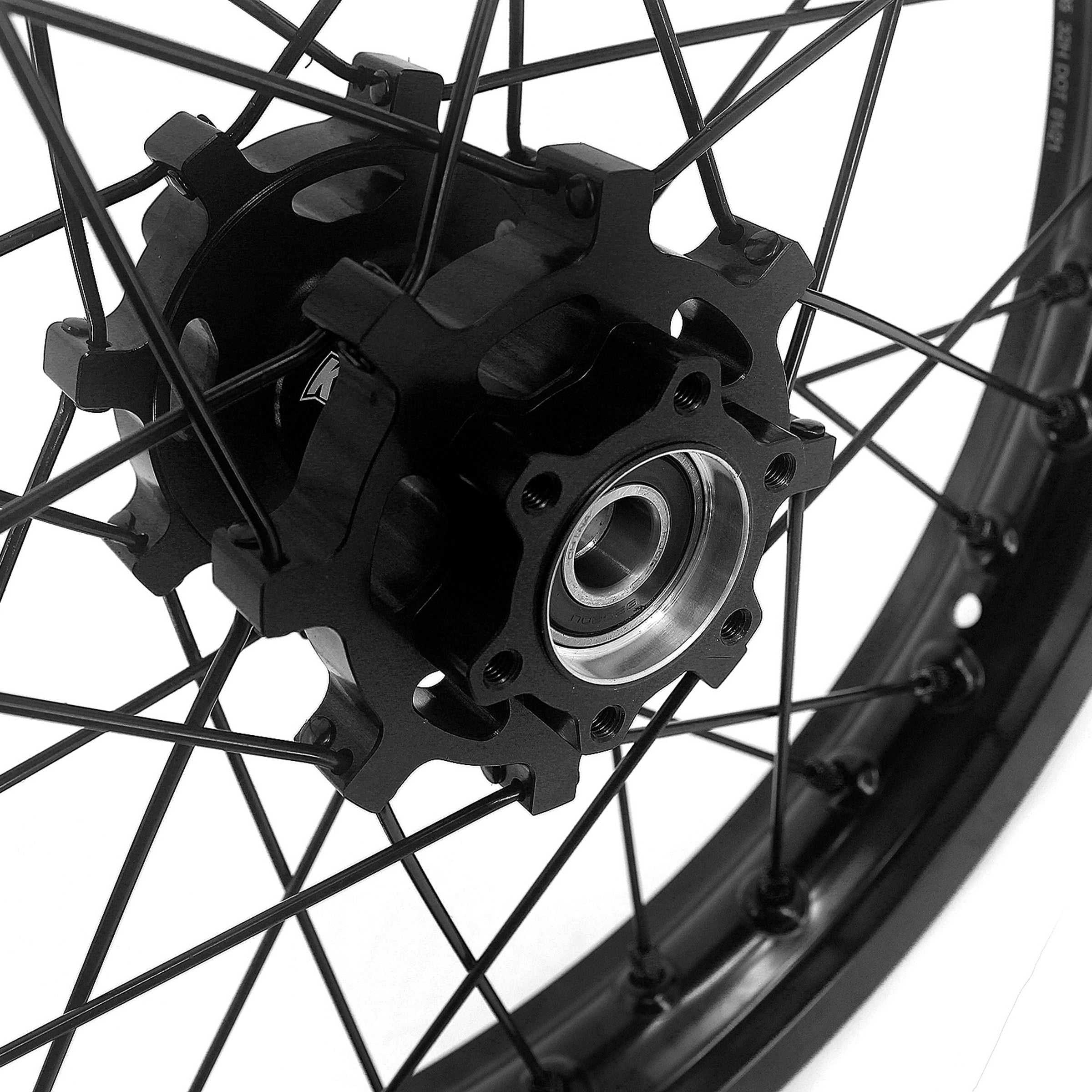 US Stock KKE 1.85*16" Electric Dirtbike Rear Wheels Rim Fit SurRon Light Bee-X 2019-2025 All Black KKE Racing