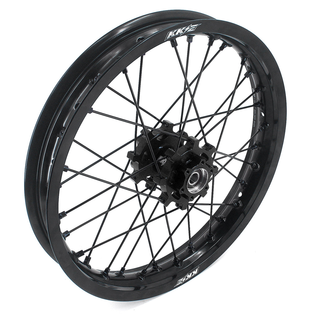 US Stock KKE 1.85*16" Electric Dirtbike Rear Wheels Rim Fit SurRon Light Bee-X 2019-2025 All Black KKE Racing