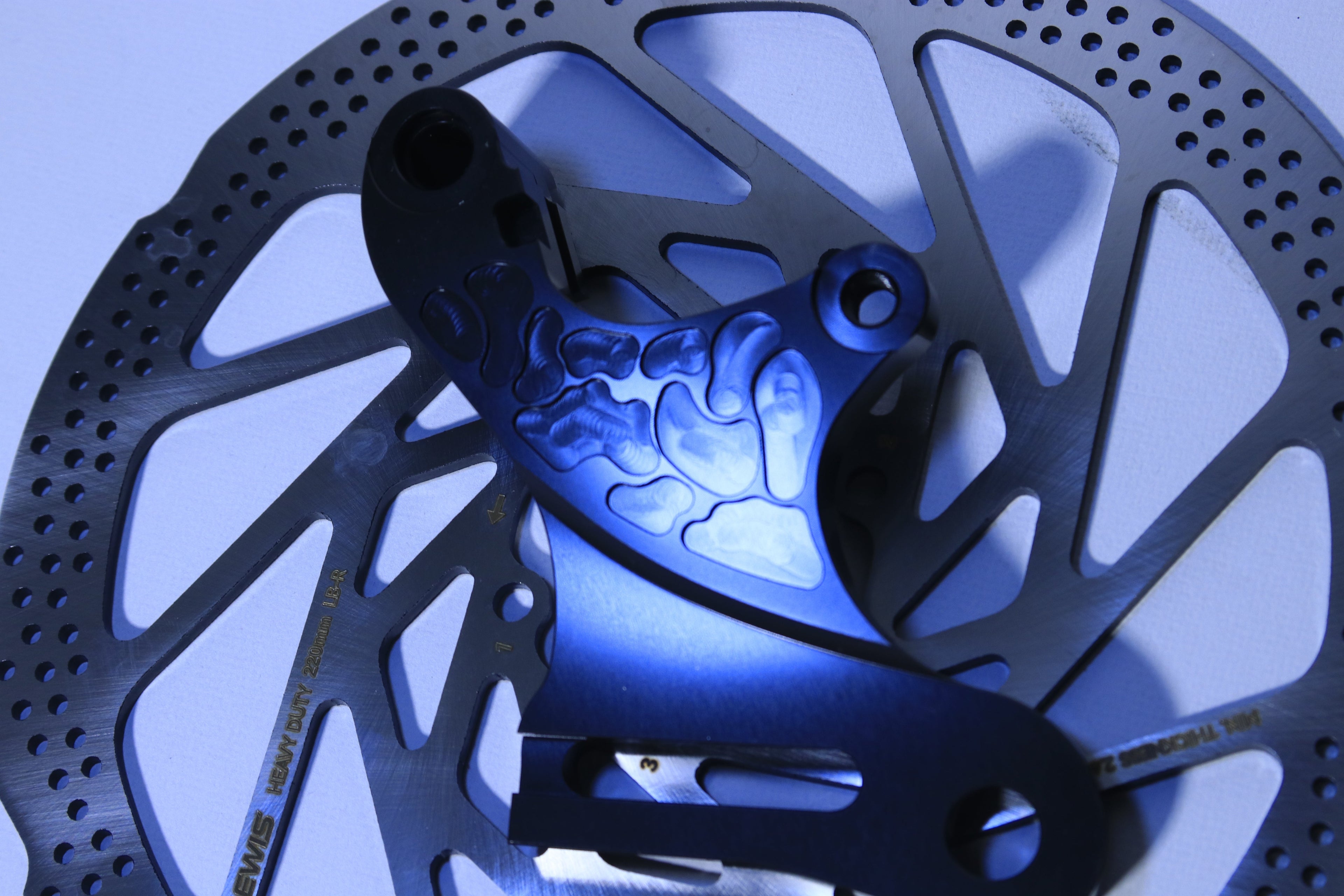 BUNDLE DEAL!! LBX moto brake mount + Heavy duty rotor Fuse_Racing