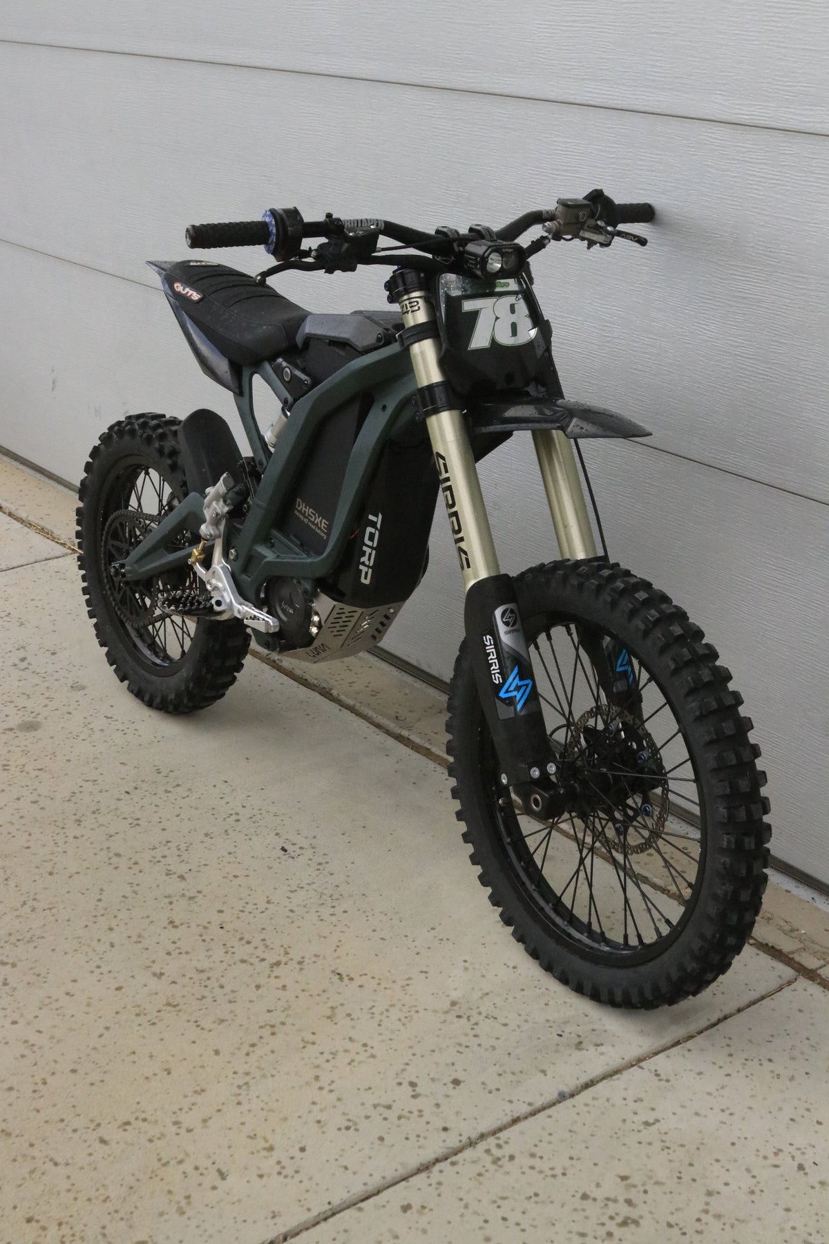 HEAVY DUTY Lbx footbrake with peg mounts Fuse_Racing