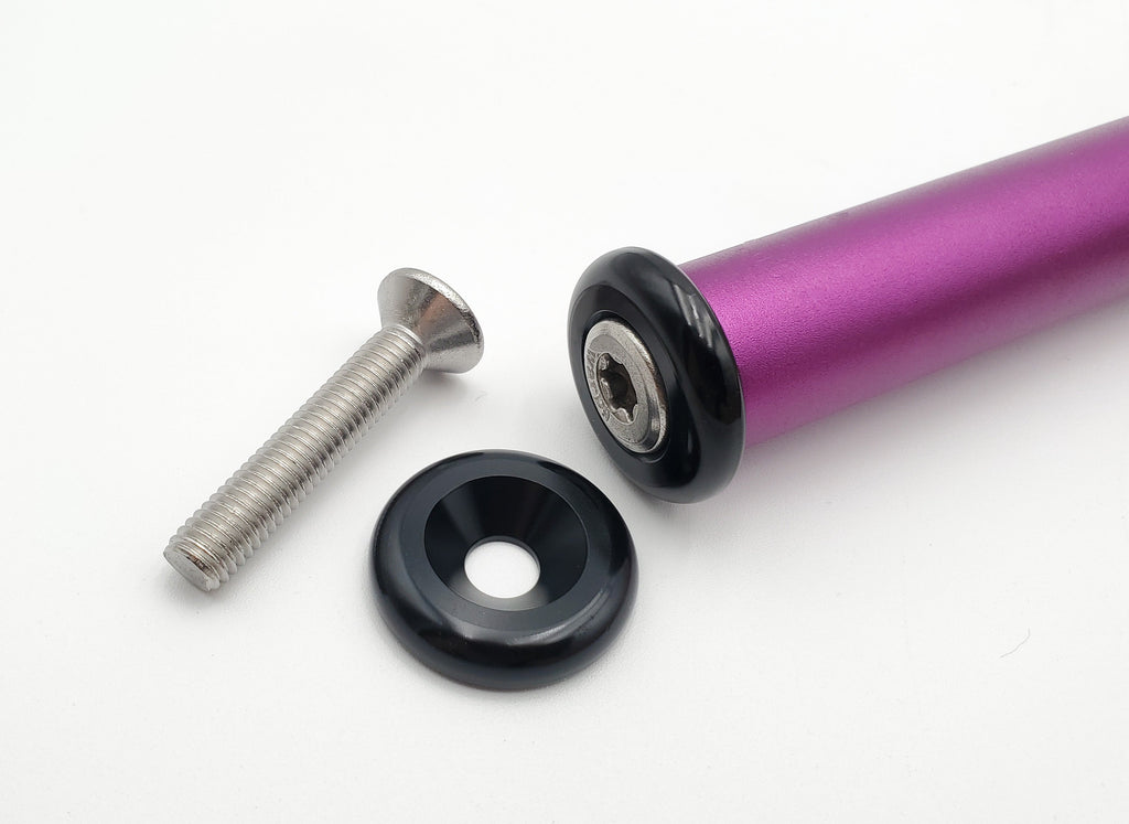 Tapped Handlebar Ends (Collective) Warp9Racing