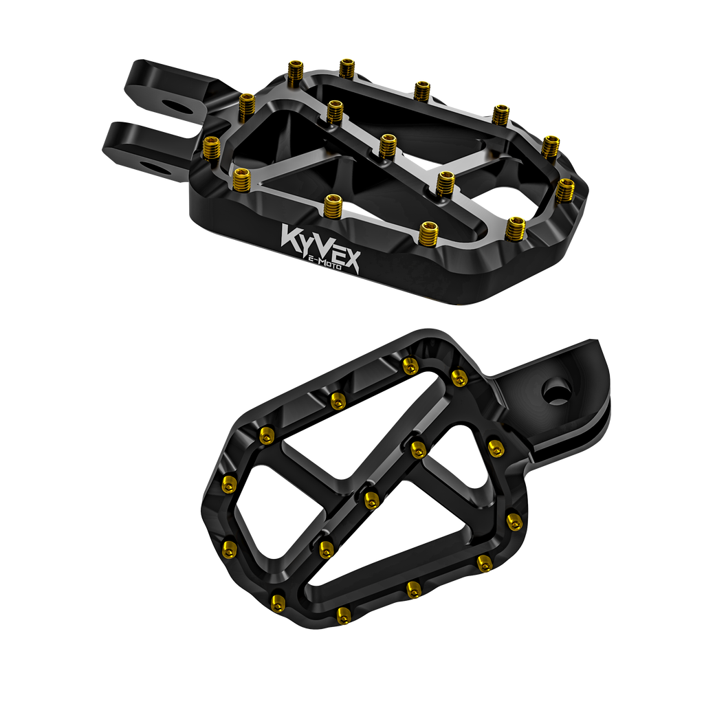 KyVex Billet Wide Foot Pegs KyVex Moto