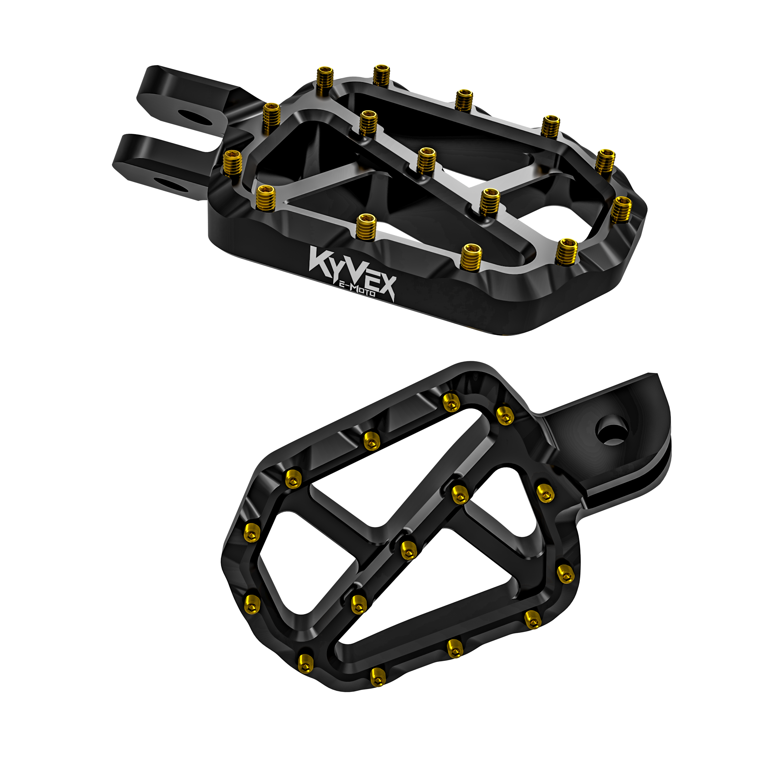 KyVex Billet Wide Foot Pegs KyVex Moto