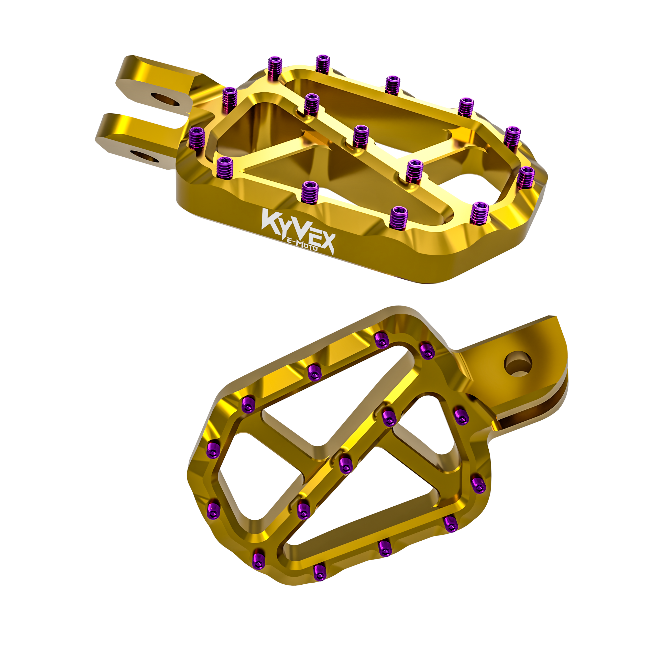 KyVex Billet Wide Foot Pegs KyVex Moto
