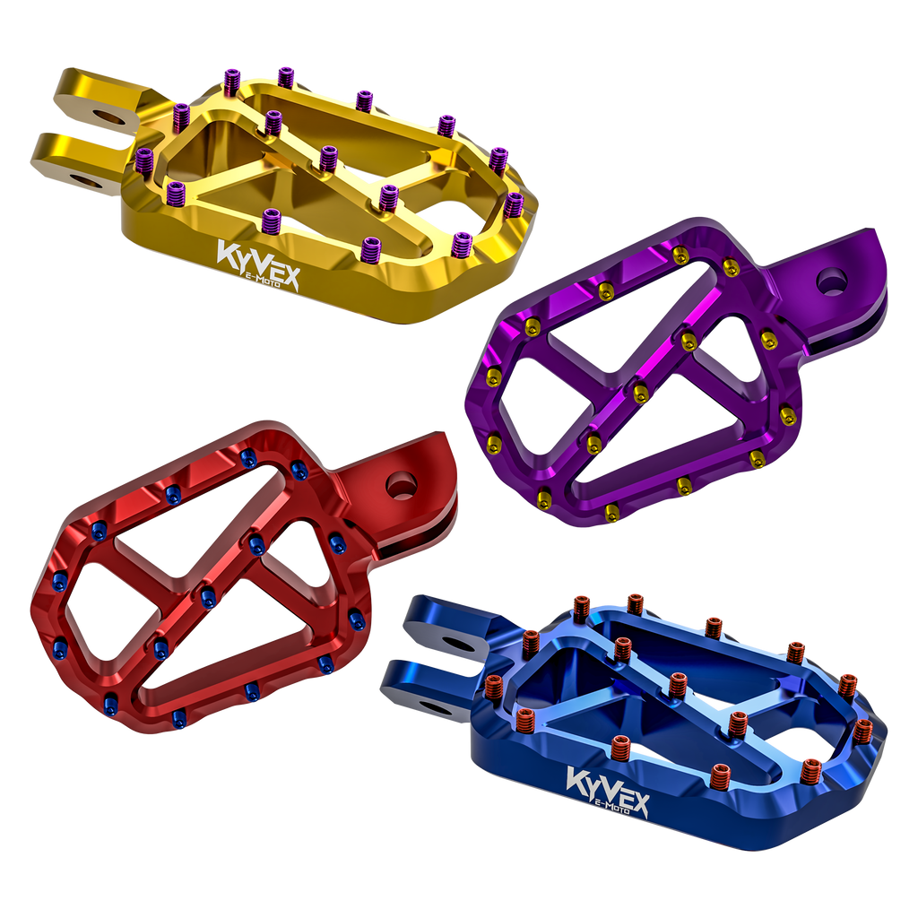 KyVex Billet Wide Foot Pegs KyVex Moto
