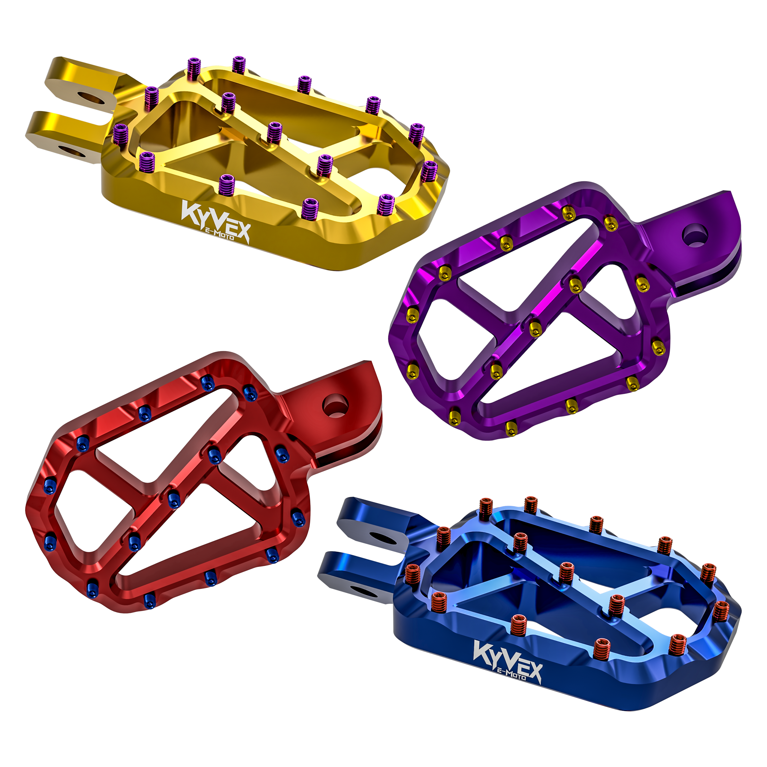 KyVex Billet Wide Foot Pegs KyVex Moto