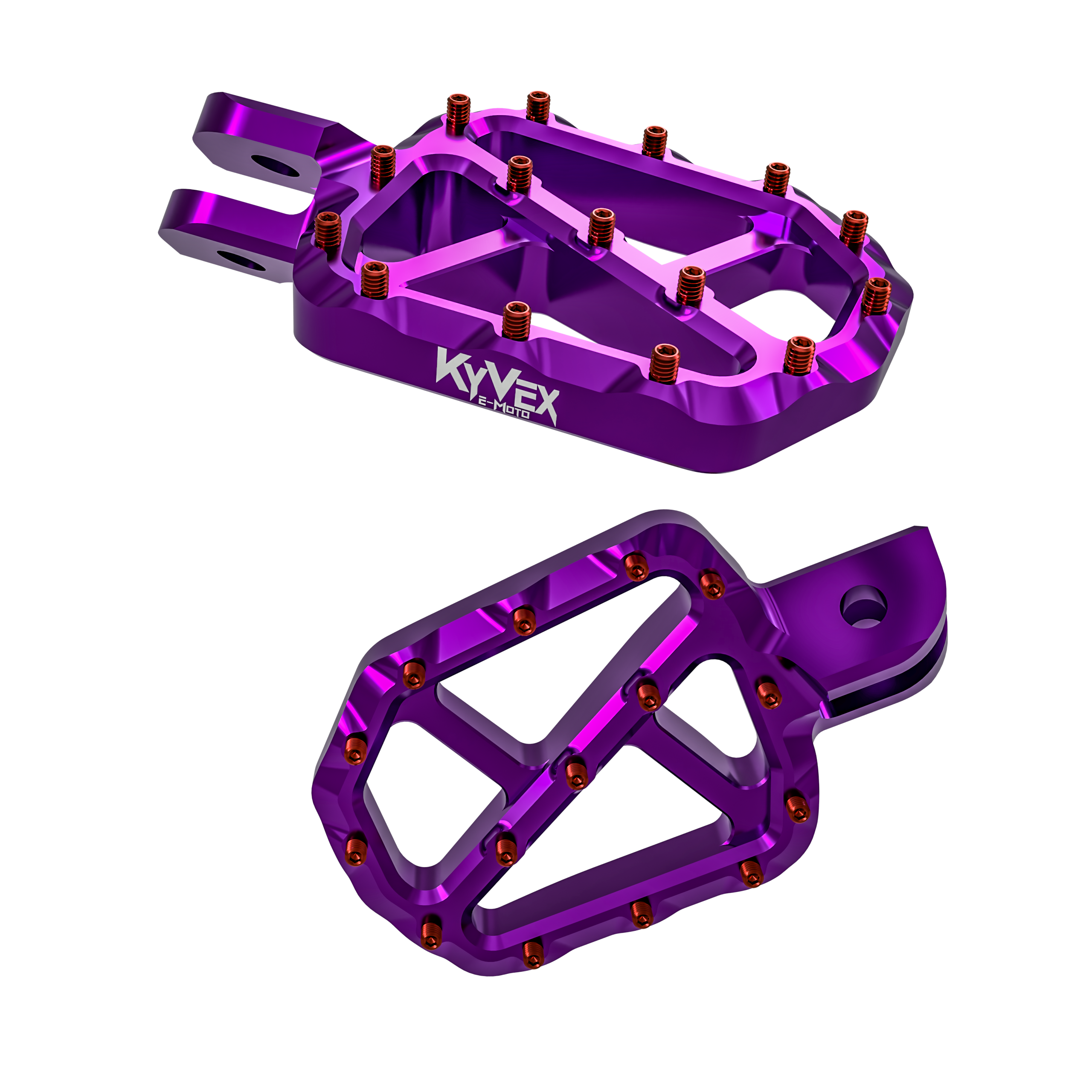 KyVex Billet Wide Foot Pegs KyVex Moto