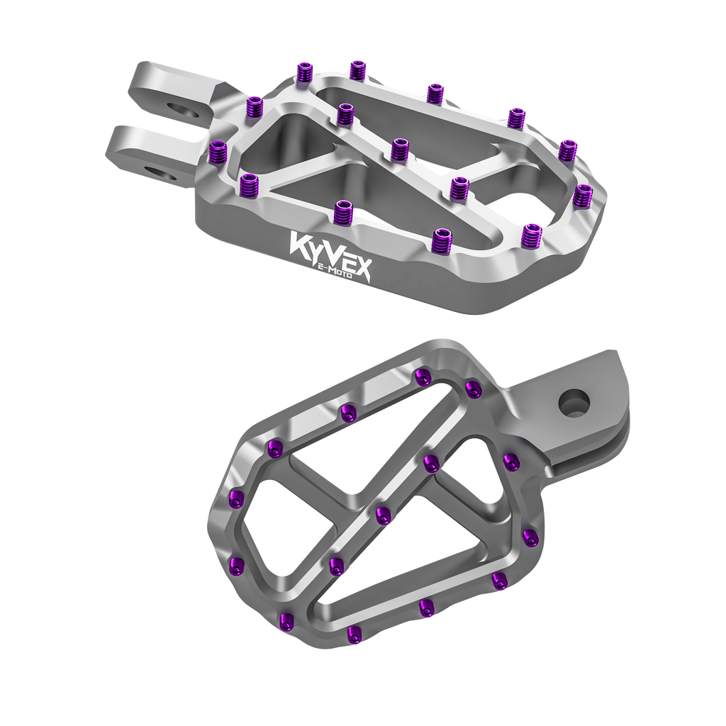 KyVex Billet Wide Foot Pegs KyVex Moto