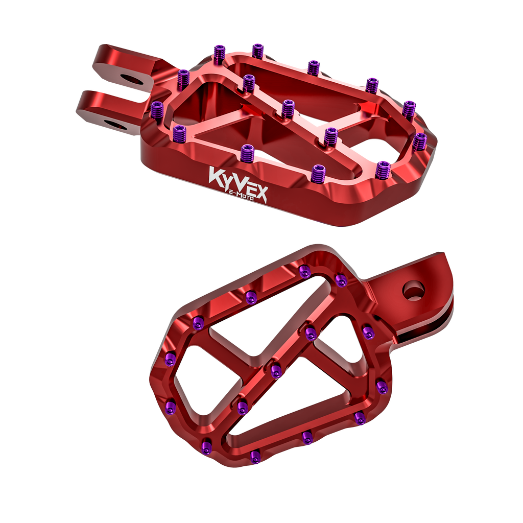 KyVex Billet Wide Foot Pegs KyVex Moto
