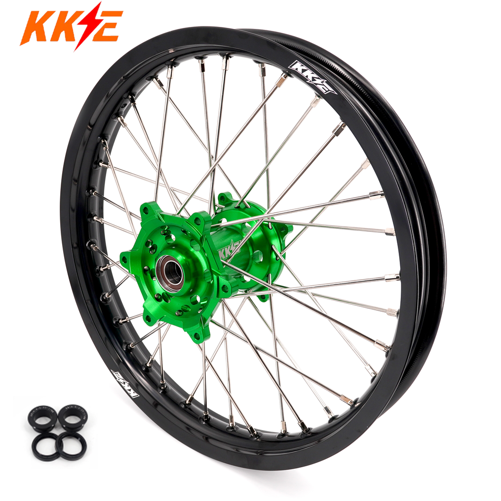 KKE 19×2.15 For KAWASAKI KX125 KX250 KX250F KX450F Rear Spoke Wheels Rims KKE Racing