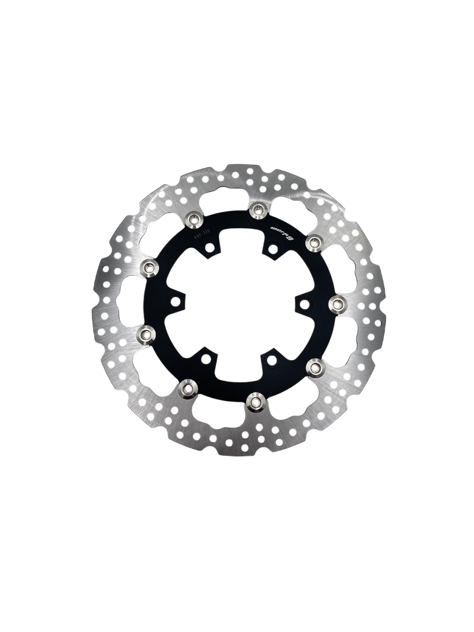 DR650 320MM FRONT FLOATING ROTOR (includes rotor bolts) Warp9Racing