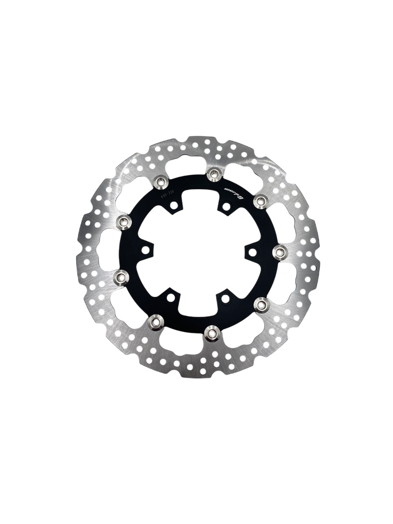 DR650 320MM FRONT FLOATING ROTOR (includes rotor bolts) Warp9Racing