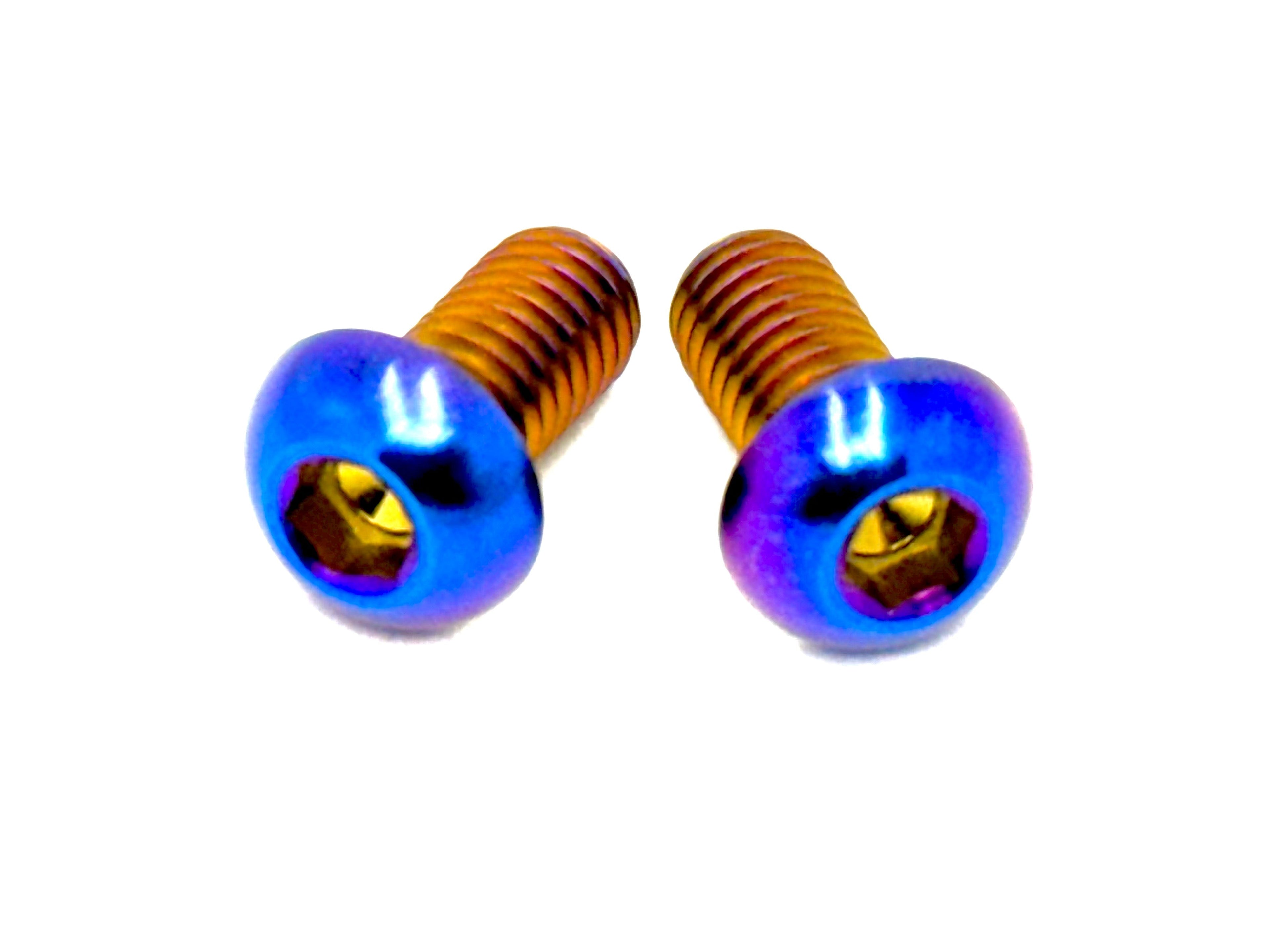 Battery lock titanium(2pc) Tirider