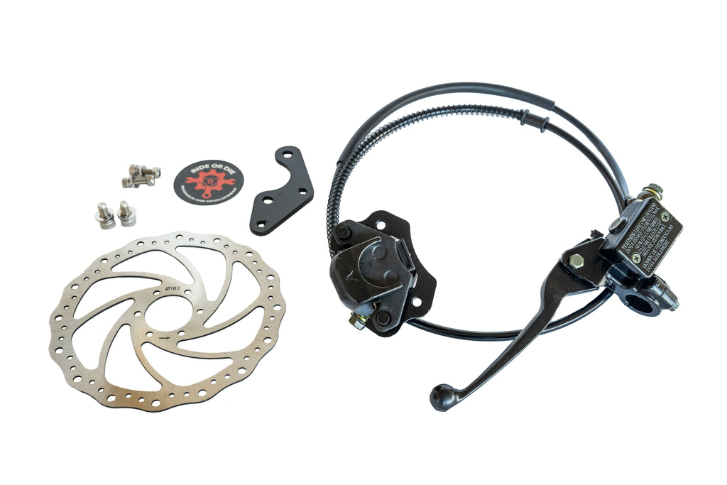 Rear Hydraulic Brake Kit Ride or Die R&D